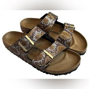 NWOB Birkenstock Arizona Python/Snake SZ 9-9.5 (40)